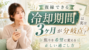 復縁 冷却期間