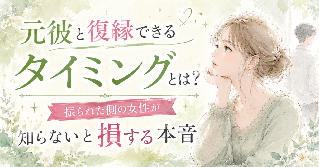 復縁　タイミング